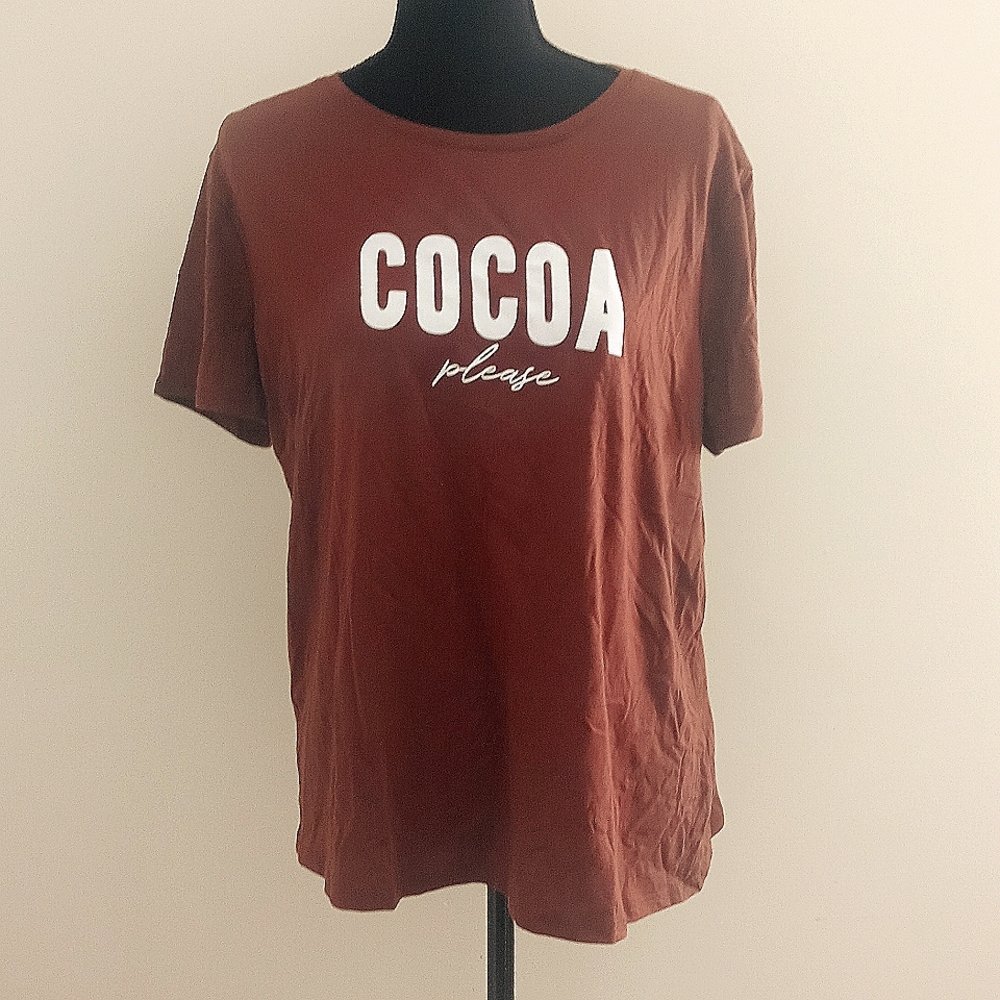 Brown t-shirt